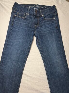 American Eagle Outfitters Dark Blue Bootcut Jeans